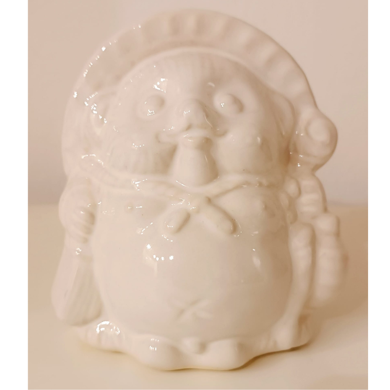 Tanuki bianco tozzo